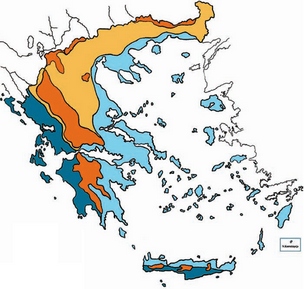 The climate in Greece